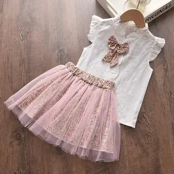Bear Leader Children's Sets 2020 New Summer Kids Girls Clothes Casual T-shirt and Floral Skirt 2Pcs Girl Baby Clothing Sets 3 7Y
Bear Leader Children's Sets 2020 New Summer Kids Girls Clothes Casual T-shirt and Floral Skirt 2Pcs Girl Baby Clothing Sets 3 7Y