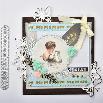 Naifumodo Bow Wave Border Dies Lace Metal Cutting Dies Stencils DIY Scrapbooking Embossing Cards Die Photo Album
Naifumodo Bow Wave Border Dies Lace Metal Cutting Dies Stencils DIY Scrapbooking Embossing Cards Die Photo Album