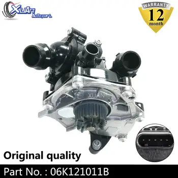 XUAN Electric Water Pump Thermostat Housing Assembly 06K121011B For Audi A1 A3 A4 A5 A6 A7 Q3 Q5 Q7 TT Quattro Volkswagen Beetle
XUAN Electric Water Pump Thermostat Housing Assembly 06K121011B For Audi A1 A3 A4 A5 A6 A7 Q3 Q5 Q7 TT Quattro Volkswagen Beetle