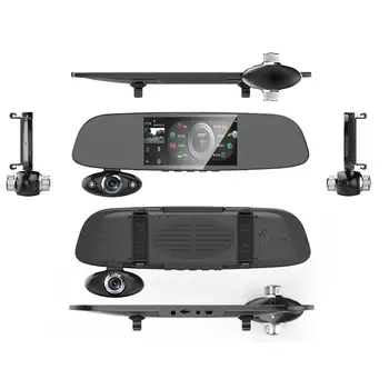 B33 Car Camera 5" 1080P F Car DVR Touch Rear View Mirror Camera G-sensor Recorder Night Vision Dual Lens Dash Cam
B33 Car Camera 5" 1080P F Car DVR Touch Rear View Mirror Camera G-sensor Recorder Night Vision Dual Lens Dash Cam