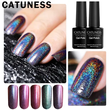 CATUNESS 8ml Chameleon Nail Polish Galaxy Glitter Sunset Glow Sequins Holographic Holo Nail Art Lacquer Varnish Nagellak 
CATUNESS 8ml Chameleon Nail Polish Galaxy Glitter Sunset Glow Sequins Holographic Holo Nail Art Lacquer Varnish Nagellak
