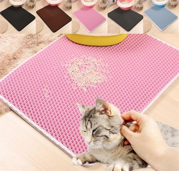 Double-Layer Litter Mat Pet Carpet Cat Sand Cat Toilet Mat Trapper Foldable EVA Non-slip Mats Cats Waterproof Mats For Pets Cats
Double-Layer Litter Mat Pet Carpet Cat Sand Cat Toilet Mat Trapper Foldable EVA Non-slip Mats Cats Waterproof Mats For Pets Cats