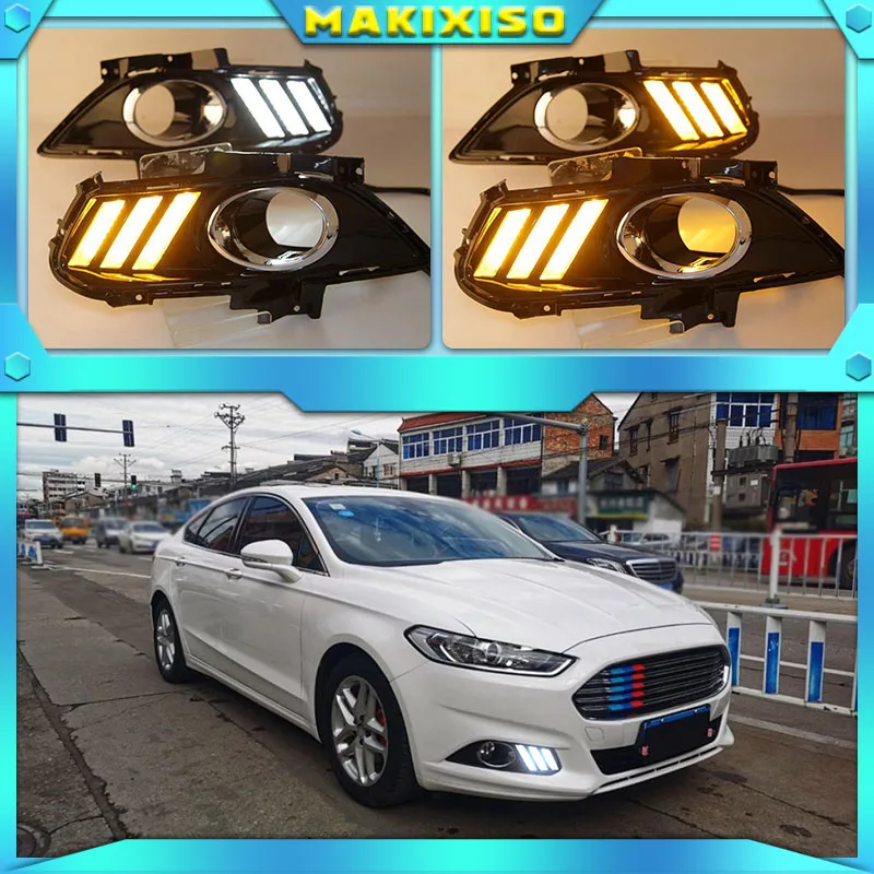 Для Ford Mondeo Fusion 2013 2014 2015 2016, динамический Желтый поворотный сигнал, реле, водонепроницаемая автомобильная лампа DRL, светодиодсветодиодный дневные ходосветильник
Для Ford Mondeo Fusion 2013 2014 2015 2016, динамический Желтый поворотный сигнал, реле, водонепроницаемая автомобильная лампа DRL, светодиодсветодиодный дневные ходосветильник