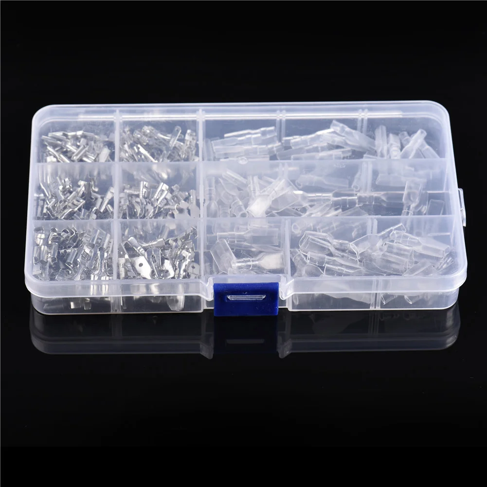 Cable Lugs 270pcs/ Set Plug Socket Set Car Electrical Connector Radio Terminal Spade Set Car Accessories Delightful
Cable Lugs 270pcs/ Set Plug Socket Set Car Electrical Connector Radio Terminal Spade Set Car Accessories Delightful