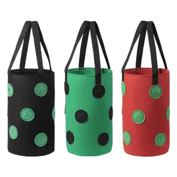 20*20*35 Cm Non-woven 10 Holes Strawberry Grow Bag Hanging Breathable Durable Reusable Bare Root Plants Planting Bag
20*20*35 Cm Non-woven 10 Holes Strawberry Grow Bag Hanging Breathable Durable Reusable Bare Root Plants Planting Bag