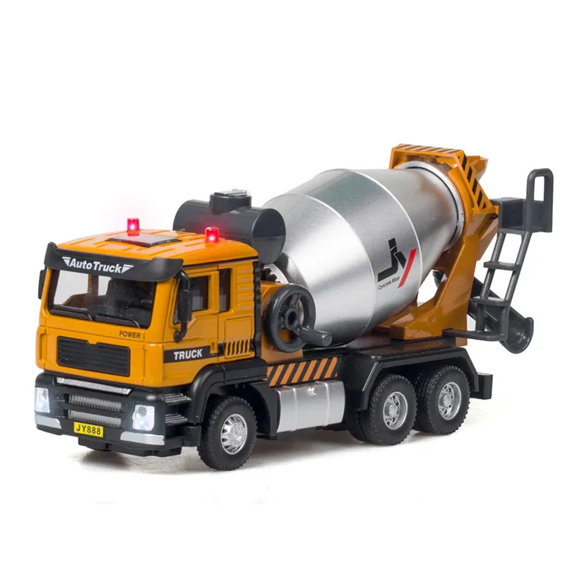 1:50 Toy Vehicle Alloy Engineering Truck Diecast Metal Mixer Excavator Joint Movable Sound Light Pull Back Toy Car For Boys Gift
1:50 Toy Vehicle Alloy Engineering Truck Diecast Metal Mixer Excavator Joint Movable Sound Light Pull Back Toy Car For Boys Gift