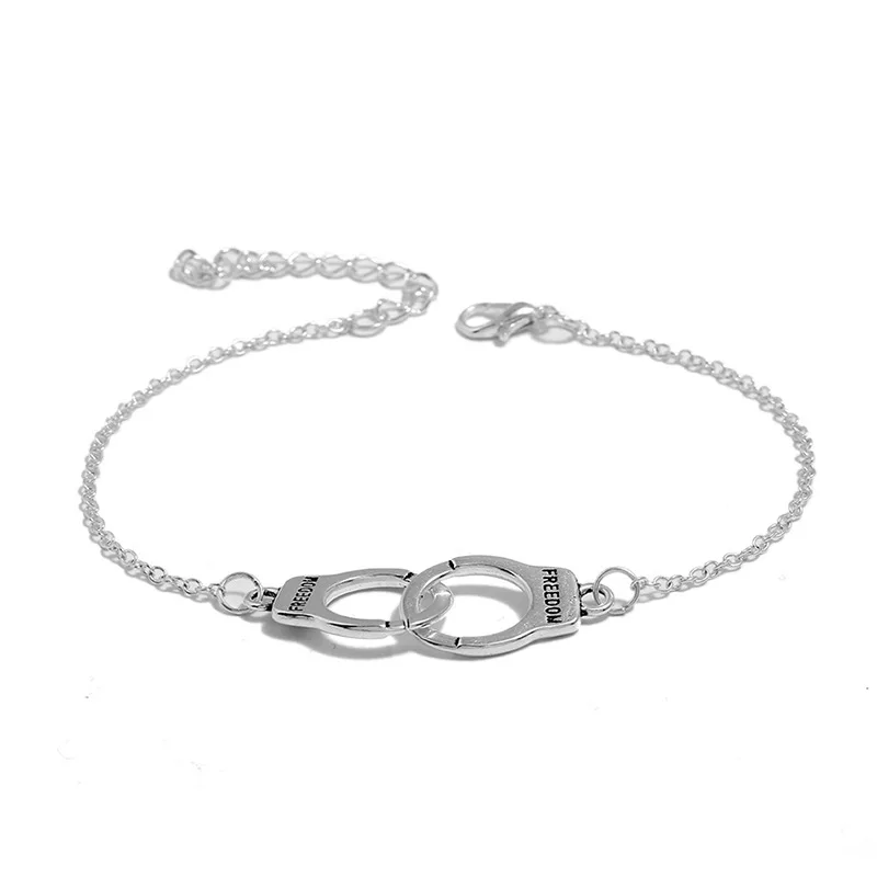 Europe And America Fashion Foot Ornaments Personalized & Creative Simple New Style Handcuffs Beach Anklet Yiwu Small Jewelry
Europe And America Fashion Foot Ornaments Personalized & Creative Simple New Style Handcuffs Beach Anklet Yiwu Small Jewelry