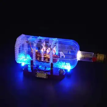 Led Light Set For 21313 Ideas Serie Compatible 16051 creator ship in a Bottle Building Blocks Bricks(only LED light)
Led Light Set For 21313 Ideas Serie Compatible 16051 creator ship in a Bottle Building Blocks Bricks(only LED light)