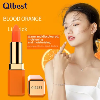 Waterproof Magic Blood Orange Color Temperature Change Moisturizer Lip Lipstick Non-stick Cup Moisturizing Lipstick
Waterproof Magic Blood Orange Color Temperature Change Moisturizer Lip Lipstick Non-stick Cup Moisturizing Lipstick