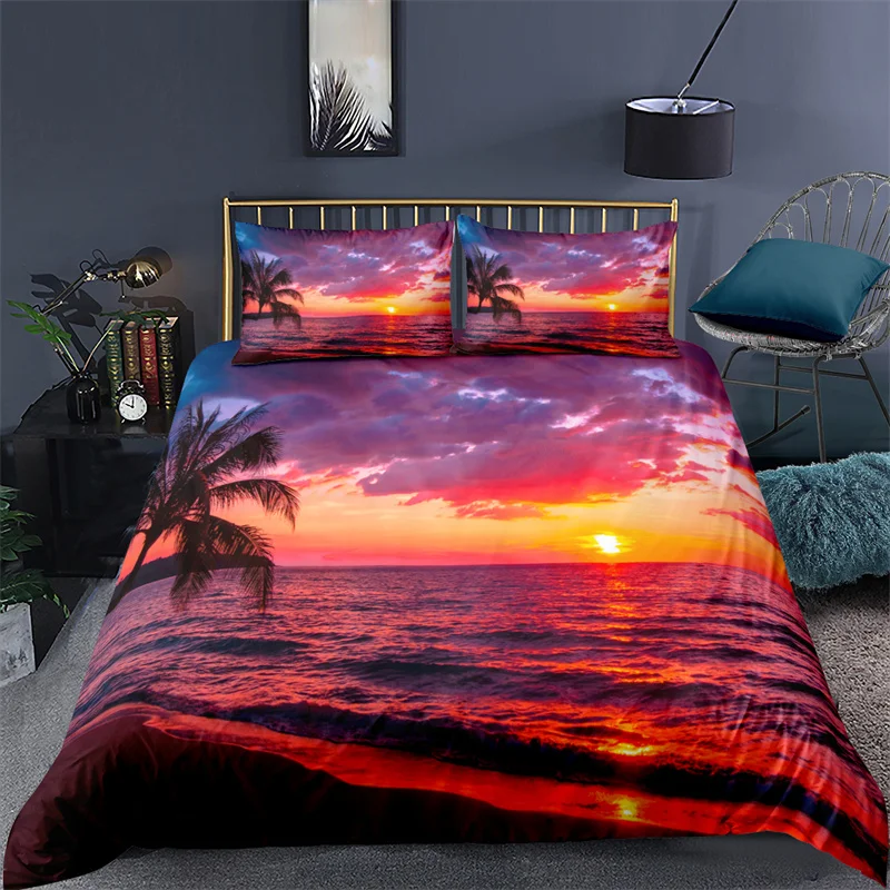 Luxury 3D Sunset Beach Print Home Living Comfortable Duvet Cover Set Pillowcase Kids Bedding Set Queen and King EU/US/AU/UK Size
Luxury 3D Sunset Beach Print Home Living Comfortable Duvet Cover Set Pillowcase Kids Bedding Set Queen and King EU/US/AU/UK Size