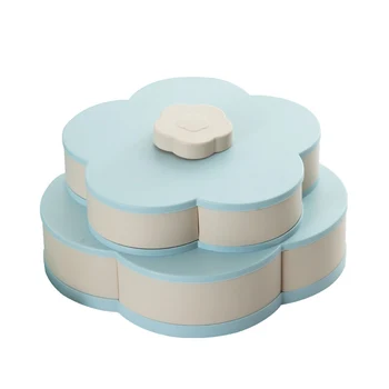 Home Snacks Partition Organizer Box Rotary Switch Storage Plate Party Wedding Candy Tray Rotating Flower Storage Box Candy Box
Home Snacks Partition Organizer Box Rotary Switch Storage Plate Party Wedding Candy Tray Rotating Flower Storage Box Candy Box