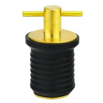 Brass Handle T-Handle Drain Plug Replaces Any Standard 1 Inch Drain Plug Construction Resists Corrosion
Brass Handle T-Handle Drain Plug Replaces Any Standard 1 Inch Drain Plug Construction Resists Corrosion