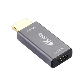 USB C to HDMI Converter 4K 60Hz Type C Female To HDMI Male Adapter for Samsung For Huawei mate 20 Book pro USB-C to HDMI Adapter
USB C to HDMI Converter 4K 60Hz Type C Female To HDMI Male Adapter for Samsung For Huawei mate 20 Book pro USB-C to HDMI Adapter