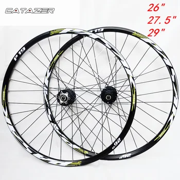 

26'' 29" 27.5" 32Holes Disc Brake Mountain Bike Wheels Six Holes 6 Bolts MTB Bicycle Wheels Front 2 Rear 4 Sealed Bearings