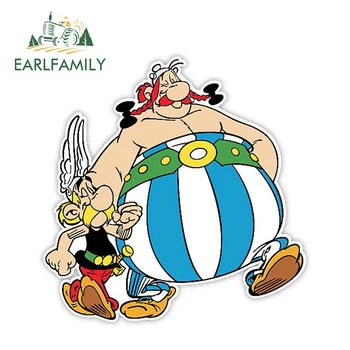 EARLFAMILY 13cm X 12.9cm Car Styling Asterix and Obelix Car Stickers Vinyl Decal Personality Waterproof Accessories Graphics
EARLFAMILY 13cm X 12.9cm Car Styling Asterix and Obelix Car Stickers Vinyl Decal Personality Waterproof Accessories Graphics