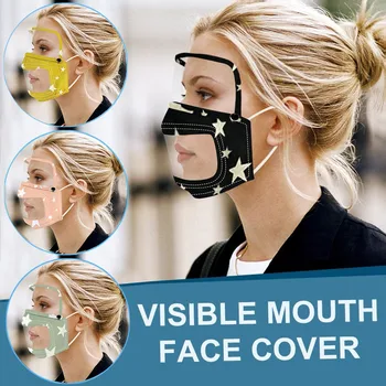 Smile Clear Mouth Expression Lip Reading Face Mask with Detachable Eyes Shield Facial Mask Face Shield Mondmasker Mouth Muffle
Smile Clear Mouth Expression Lip Reading Face Mask with Detachable Eyes Shield Facial Mask Face Shield Mondmasker Mouth Muffle