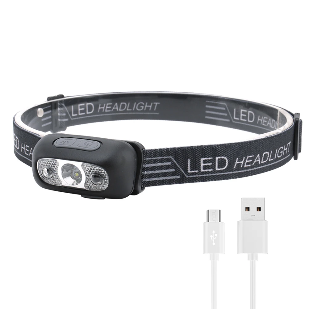 USB Rechargeable LED Headlamp Motion Sensor Induction Flashlight Headlight for Running Fishing Camping Hiking Bicycle Sports
USB Rechargeable LED Headlamp Motion Sensor Induction Flashlight Headlight for Running Fishing Camping Hiking Bicycle Sports