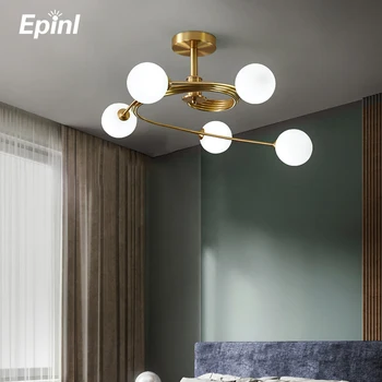 Epinl Modern Ceiling Lamp Copper Retro Design Ceiling Light Restaurant Bedroom Living Room LED Fixtures Christmas Home Decor
Epinl Modern Ceiling Lamp Copper Retro Design Ceiling Light Restaurant Bedroom Living Room LED Fixtures Christmas Home Decor