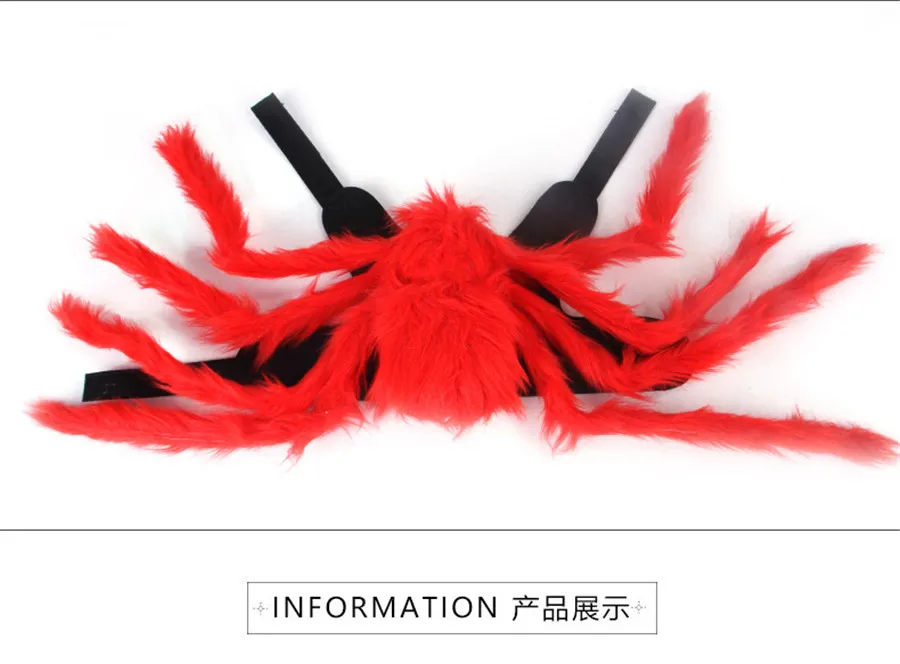 2020 Funny Cute Pet Cat Costume Spider chest back For Cat Dog Halloween Christmas Clothes Fancy Dress Pet Clothes (5)