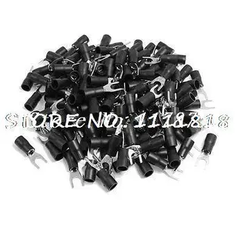 200 Pcs SV3.5-5 AWG 14-12 Black Pre Insulated Fork Terminals Connectors
200 Pcs SV3.5-5 AWG 14-12 Black Pre Insulated Fork Terminals Connectors