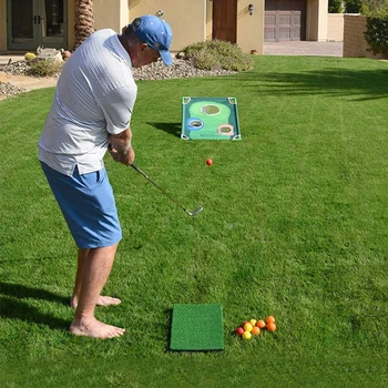 Portable Golf Chipping Practice Net Foldable Golf Pop-UP Chipping Pitching Cages Practice Net Golf Easy Training Indoor Outdoor 
Portable Golf Chipping Practice Net Foldable Golf Pop-UP Chipping Pitching Cages Practice Net Golf Easy Training Indoor Outdoor