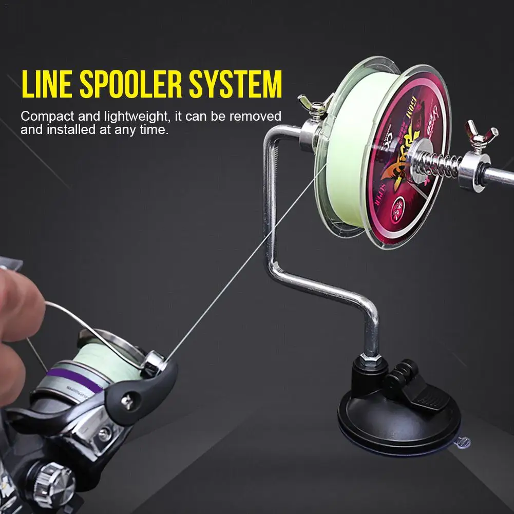 Fishing Line Spooler Winder With Clamp Fishing Reel Line Spool Spooler System Tackle Tool Sea Carp Fishing Tools And Accessories
Fishing Line Spooler Winder With Clamp Fishing Reel Line Spool Spooler System Tackle Tool Sea Carp Fishing Tools And Accessories