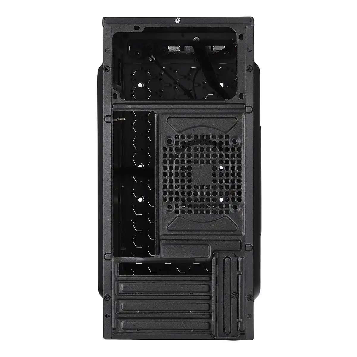 New Computer Chassis Mini PC Case USB2.0 Chassis Support 3.5HHD 2.5SSDS CPU Radiator Compatible with Micro/ ITX Motherboard New Computer Chassis Mini PC Case USB2.0 Chassis Support 3.5HHD 2.5SSDS CPU Radiator Compatible with Micro/ ITX Motherboard