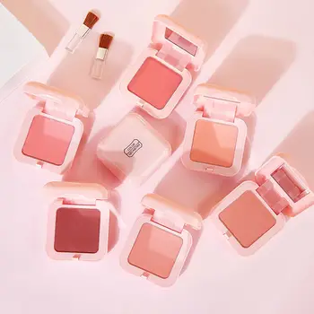 Face Blusher Powder Rouge Makeup Cheek Blusher Powder Minerals Palettes Blusher Brush Palette Cream Natural Blush 
Face Blusher Powder Rouge Makeup Cheek Blusher Powder Minerals Palettes Blusher Brush Palette Cream Natural Blush
