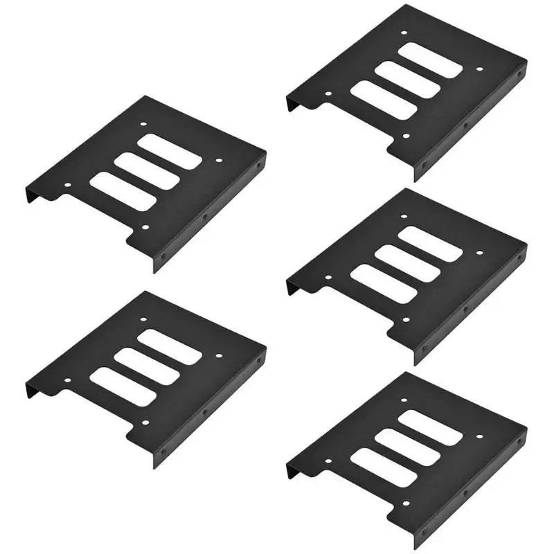 5pcs SSD to HDD Adapter 2.5inch to 3.5inch hard disk hard drive Mounting Adapter Bracket Dock for standard PC chassis
5pcs SSD to HDD Adapter 2.5inch to 3.5inch hard disk hard drive Mounting Adapter Bracket Dock for standard PC chassis