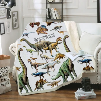 Dinosaur Printed Blanket Warm Children Adult Plush Throw Sherpa Fleece Bedspread Quilt Bedding Rectangle Picnic Pad Wool Blanket 
Dinosaur Printed Blanket Warm Children Adult Plush Throw Sherpa Fleece Bedspread Quilt Bedding Rectangle Picnic Pad Wool Blanket