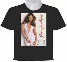 JENNIFER LOPEZ-T-SHIRT-SCHAUSPIELERIN, TÄNZERIN, AMERIKANISCHEN ENTERTAINER-BILD(China)