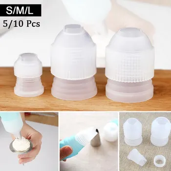 5/10pcs Icing Piping Nozzle Connector Adapter Cream Coupler Decoration Converter Tools Convenient Baking Tool For CakeDecorating
5/10pcs Icing Piping Nozzle Connector Adapter Cream Coupler Decoration Converter Tools Convenient Baking Tool For CakeDecorating