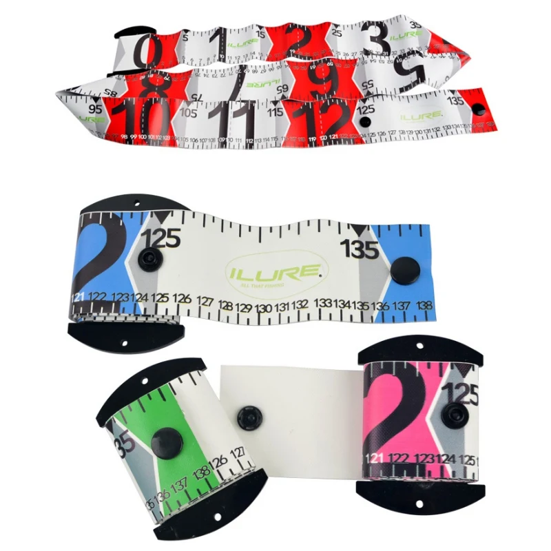 Fishing Waterproof Striped Fish Measuring Ruler Accurate Fish Measuring Tape PVC Fishing Ruler Measurement Tackle Tool AHPU
Fishing Waterproof Striped Fish Measuring Ruler Accurate Fish Measuring Tape PVC Fishing Ruler Measurement Tackle Tool AHPU