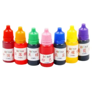 7 Pcs/set 10ml Dyeing Pigment Slime Crystal Mud Colorant Epoxy Crystal DIY Hand-Made Jewelry Accessories
7 Pcs/set 10ml Dyeing Pigment Slime Crystal Mud Colorant Epoxy Crystal DIY Hand-Made Jewelry Accessories