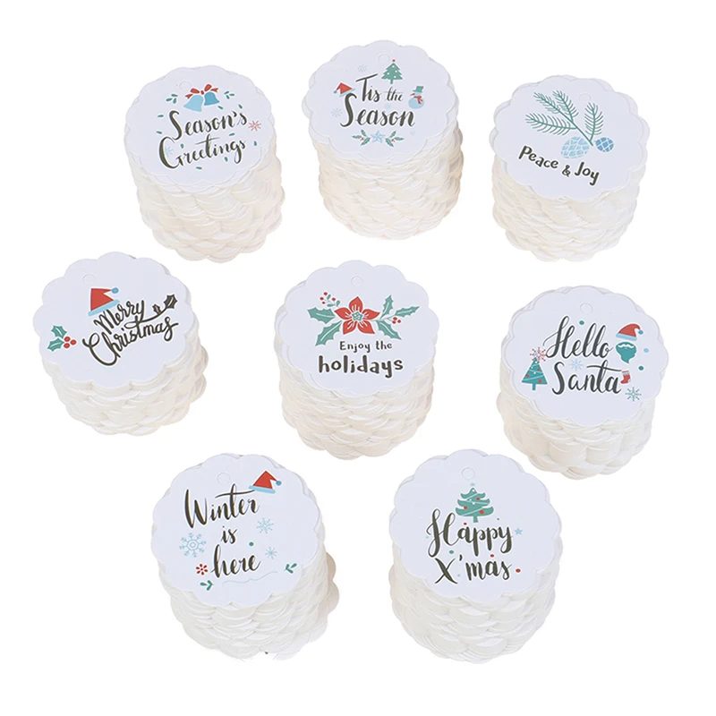 100PCS Multi Style Merry Christmas Paper Tags DIY Craft Label For Christmas Party Note Hang Tag Handmand Gift Wrapping Supplies
100PCS Multi Style Merry Christmas Paper Tags DIY Craft Label For Christmas Party Note Hang Tag Handmand Gift Wrapping Supplies