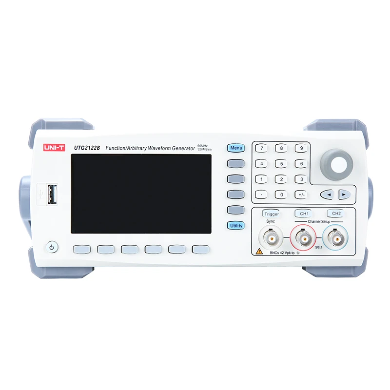 UNI-T UTG2122B 120MHz Dual Channel Function Generator 1.28GSa/s 6Bits Arbitrary Waveform Generator
UNI-T UTG2122B 120MHz Dual Channel Function Generator 1.28GSa/s 6Bits Arbitrary Waveform Generator