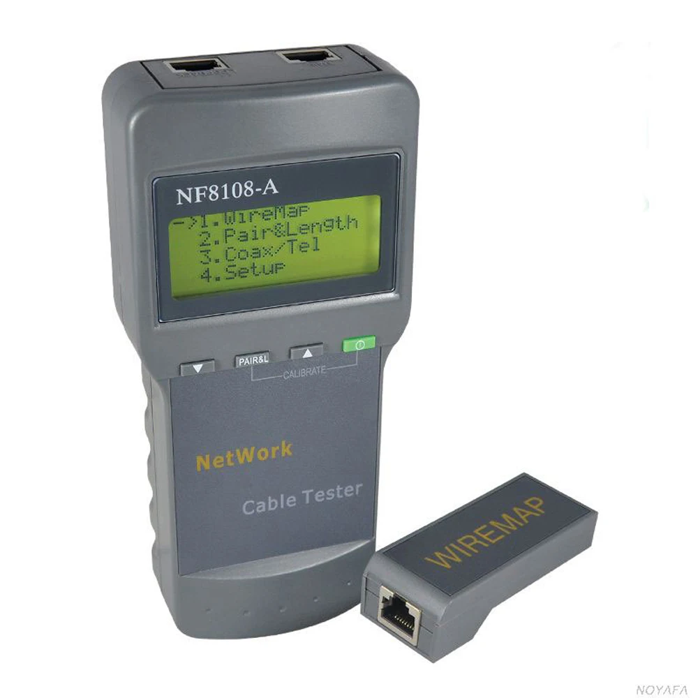 NF-8108 Portable LCD Network Tester Meter&LAN Phone Cable Tester & Meter With LCD Display RJ45
NF-8108 Portable LCD Network Tester Meter&LAN Phone Cable Tester & Meter With LCD Display RJ45