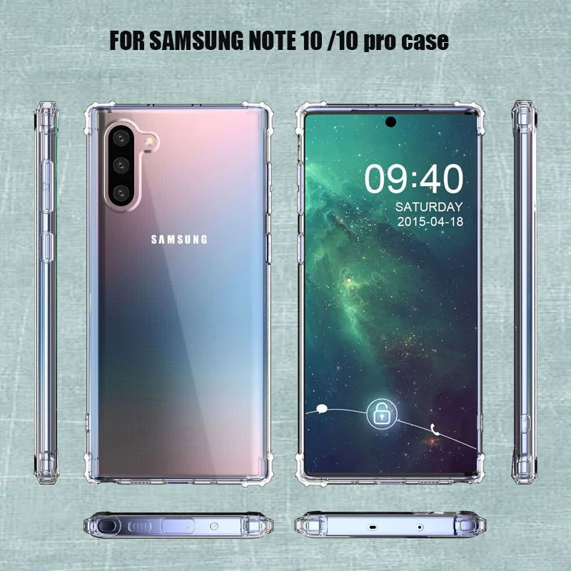 Zfifimy Soft TPU Case for Samsung Galaxy Note 10 Note 10 Plus Cover Transparent Bumper Cover For Samsung Note 10+ 5G case
Zfifimy Soft TPU Case for Samsung Galaxy Note 10 Note 10 Plus Cover Transparent Bumper Cover For Samsung Note 10+ 5G case