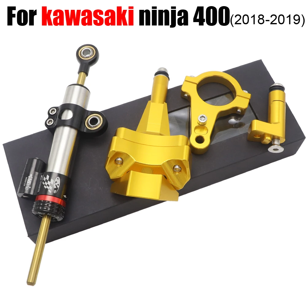 Motorcycle Steering Damper Bracket Stabilizer For Kawasaki Ninja 400 Ninja400 2018-2019 Stabilize Safety Control
Motorcycle Steering Damper Bracket Stabilizer For Kawasaki Ninja 400 Ninja400 2018-2019 Stabilize Safety Control