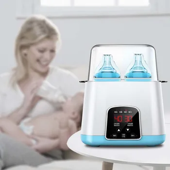 Infants Milk Bottle Warmer Multipurpose Milk Bottle Steam Sterilizer with Digital Touch Display for Baby Food Breastmilk 
Infants Milk Bottle Warmer Multipurpose Milk Bottle Steam Sterilizer with Digital Touch Display for Baby Food Breastmilk