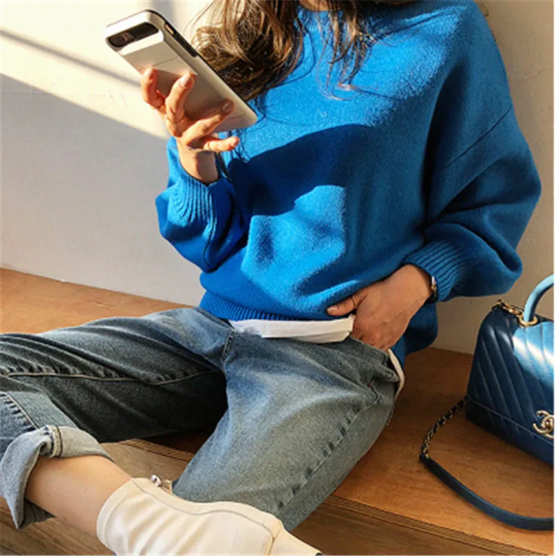 2020 New Arrivals Fairy Sweater Pullovers Korean Chic O-neck Long-sleeved Fluffy Loose Knitted Tops Casual Jumper Wool Winter
2020 New Arrivals Fairy Sweater Pullovers Korean Chic O-neck Long-sleeved Fluffy Loose Knitted Tops Casual Jumper Wool Winter