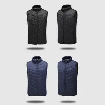 Outdoor Men Electric Heated Vest USB Heating Sleeveless Vest Winter Thermal Coat
Outdoor Men Electric Heated Vest USB Heating Sleeveless Vest Winter Thermal Coat