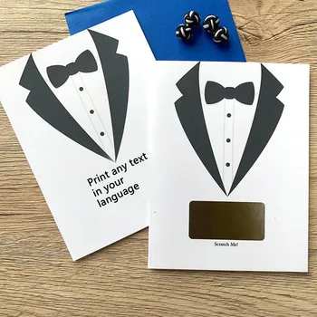 print any text Will You be my Groomsman Be my groomsman Scratch off Card with Bow Tie Groomsman Card Groomsman Gift Best Man 
print any text Will You be my Groomsman Be my groomsman Scratch off Card with Bow Tie Groomsman Card Groomsman Gift Best Man