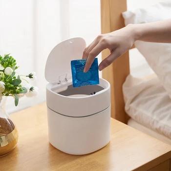 Desktop Waste Bin With Push Button Lid Multifunctional Trash Can Home Car Storage Bucket Multifunctional Trash Can Cleaning Tool
Desktop Waste Bin With Push Button Lid Multifunctional Trash Can Home Car Storage Bucket Multifunctional Trash Can Cleaning Tool