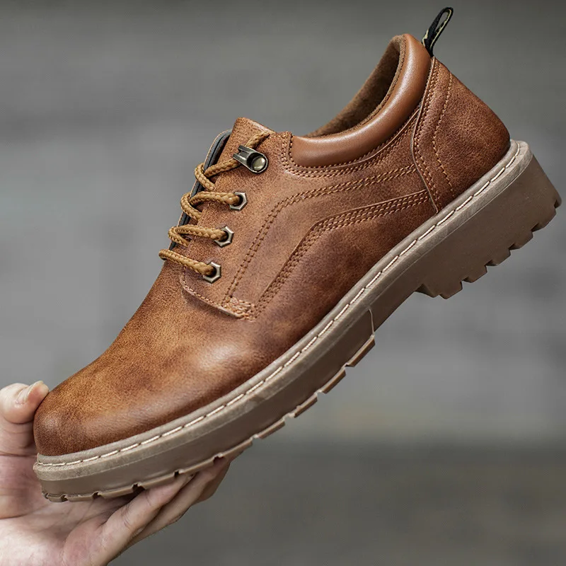 2018 Men Casual Leather Shoes Men Martins Leather Shoes Work Safety Shoes Winter Waterproof Ankle Botas
2018 Men Casual Leather Shoes Men Martins Leather Shoes Work Safety Shoes Winter Waterproof Ankle Botas