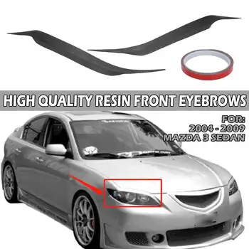 Pair Resin Eyelids Front Eyebrows Front Headlight Light Brows Trim Front Fog Light Lamp Cover for MAZDA 3 SEDAN 2004-2009
Pair Resin Eyelids Front Eyebrows Front Headlight Light Brows Trim Front Fog Light Lamp Cover for MAZDA 3 SEDAN 2004-2009