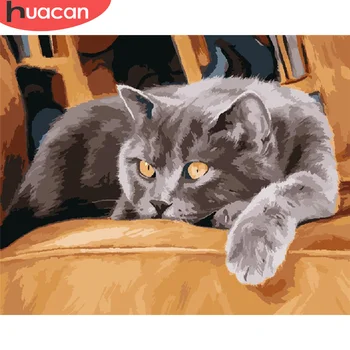 HUACAN DIY Painting By Numbers Cat Drawing On Canvas Pictures By Number Animal Kits Hand Painted Paintings Art Gift Home Decor
HUACAN DIY Painting By Numbers Cat Drawing On Canvas Pictures By Number Animal Kits Hand Painted Paintings Art Gift Home Decor