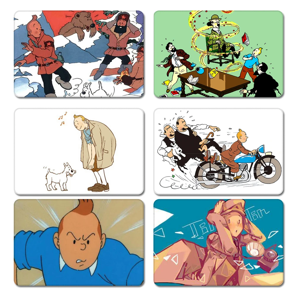 Tintin Comics Cool Designs Nature Rubber Table Mouse Pad Laptop Computer Enclosure Mousepad Mat
Tintin Comics Cool Designs Nature Rubber Table Mouse Pad Laptop Computer Enclosure Mousepad Mat