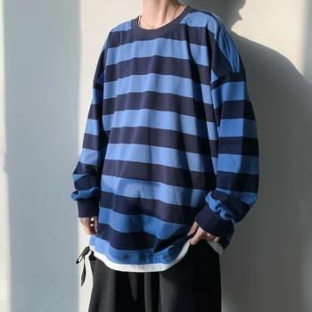 2020 Summer New European And American Style Men's Original Trend Striped Round Neck Casual Loose Cotton Pullover M-2XL
2020 Summer New European And American Style Men's Original Trend Striped Round Neck Casual Loose Cotton Pullover M-2XL