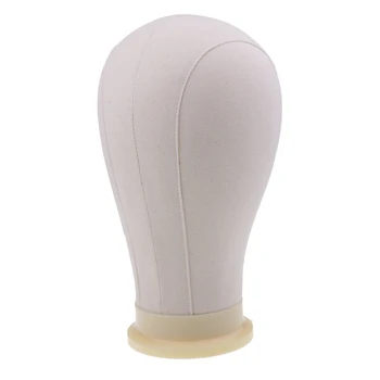 22'' Cork Canvas Block Head Mannequin With Mount Hole + 100Pcs T Pins + Stand
22'' Cork Canvas Block Head Mannequin With Mount Hole + 100Pcs T Pins + Stand